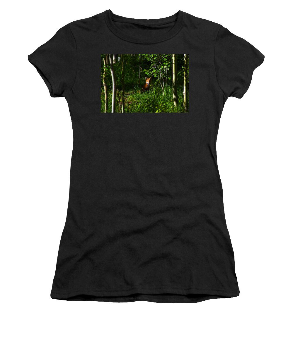 Altitude10k Photography Women's T-Shirt featuring the photograph Morning Watch by Jeremy Rhoades