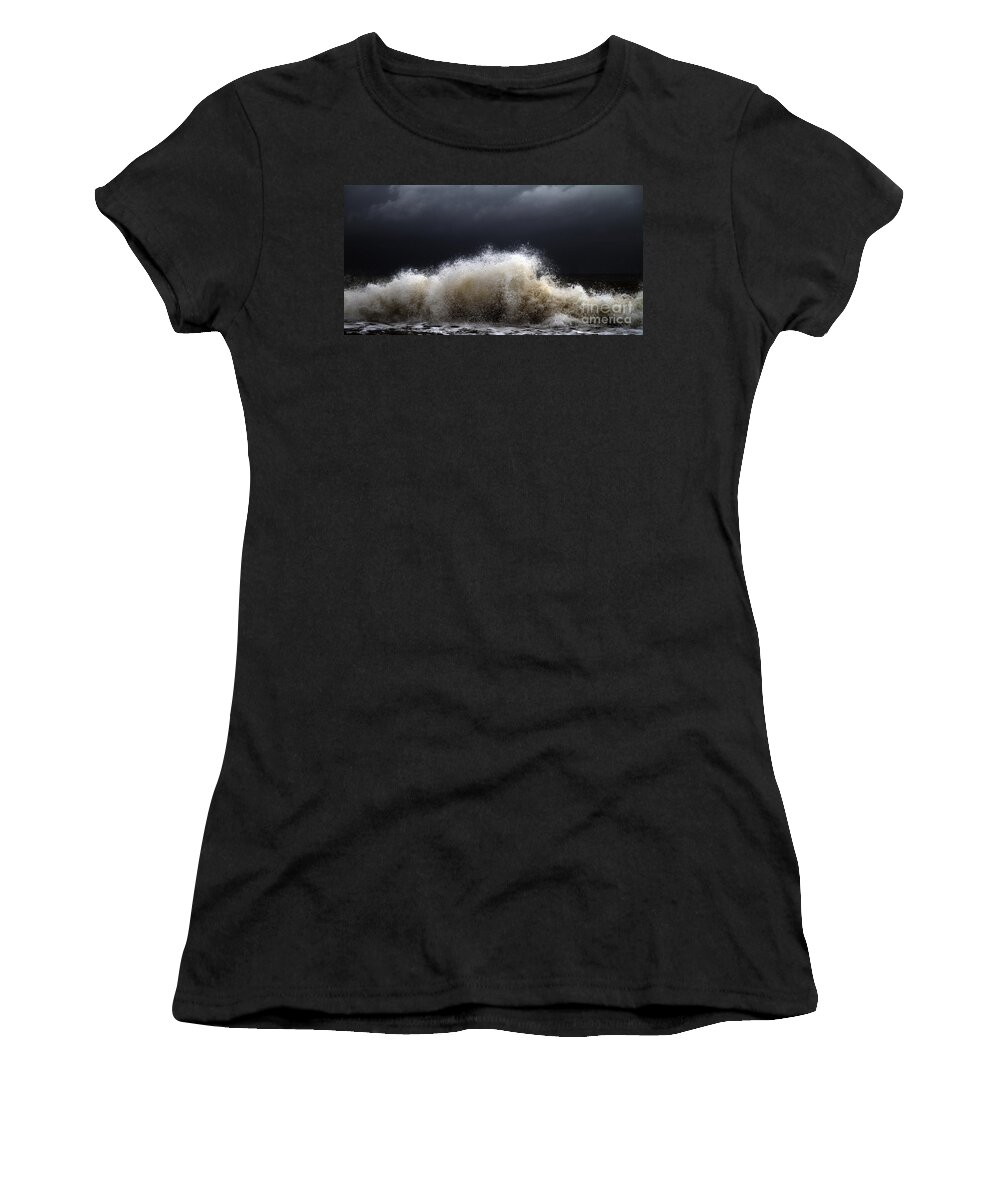 Abstract Women's T-Shirt featuring the photograph My Brighter Side of Darkness by Stelios Kleanthous