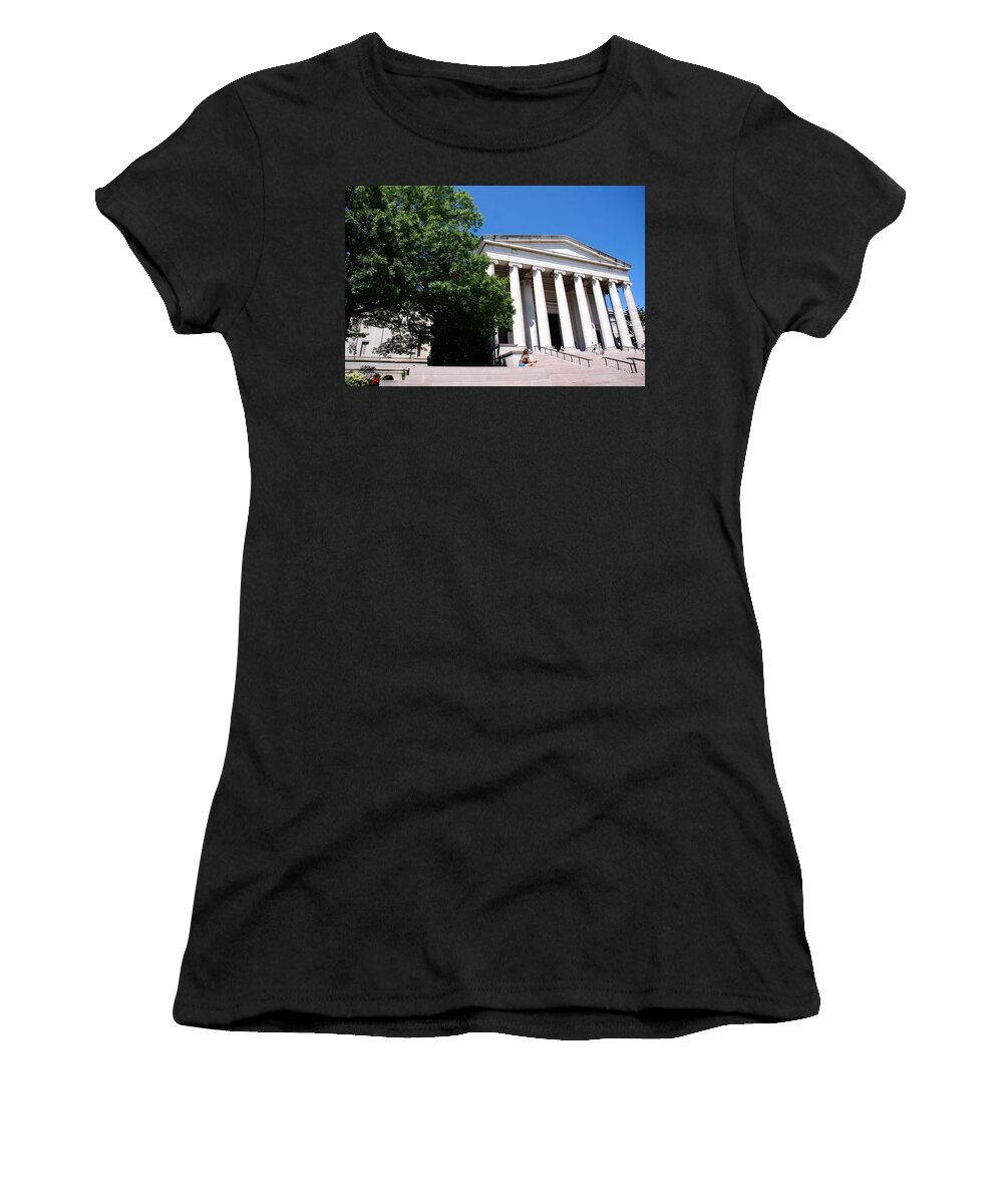 Washington Women's T-Shirt featuring the photograph National Gallery of Art by Kenny Glover