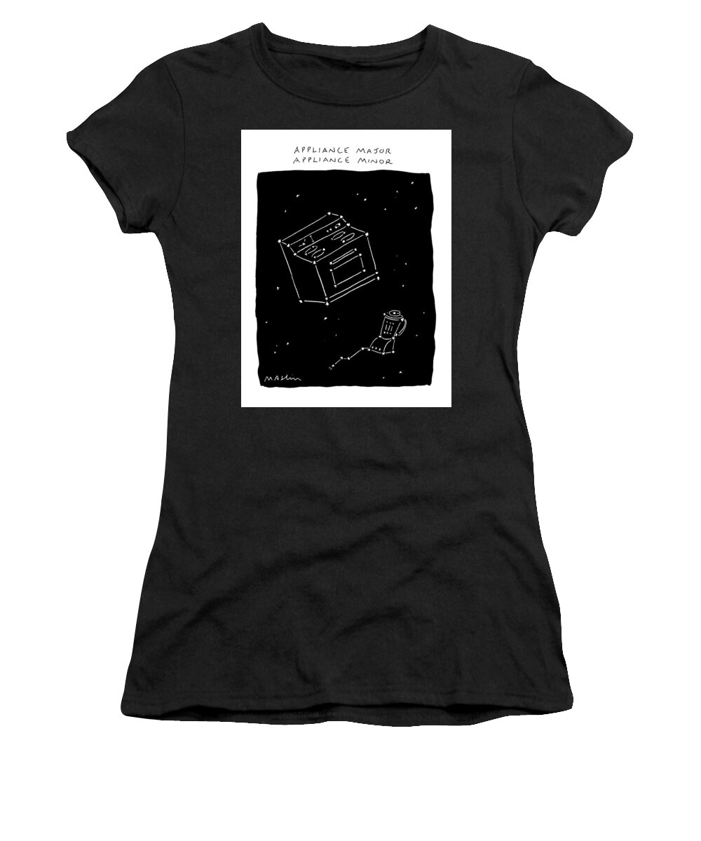 Tools Women's T-Shirt featuring the drawing New Yorker February 17th, 1992 by Michael Maslin
