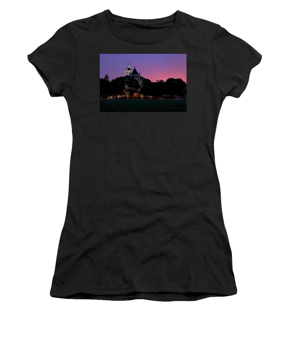 Aggie Women's T-Shirt featuring the photograph Old Main by David Andersen