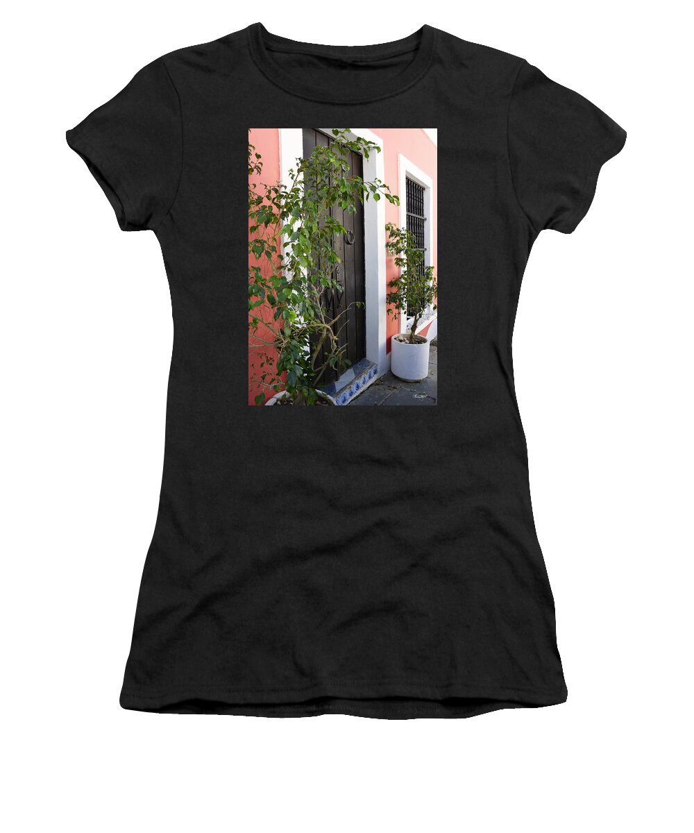 Old San Juan Women's T-Shirt featuring the photograph Old San Juan by Shanna Hyatt