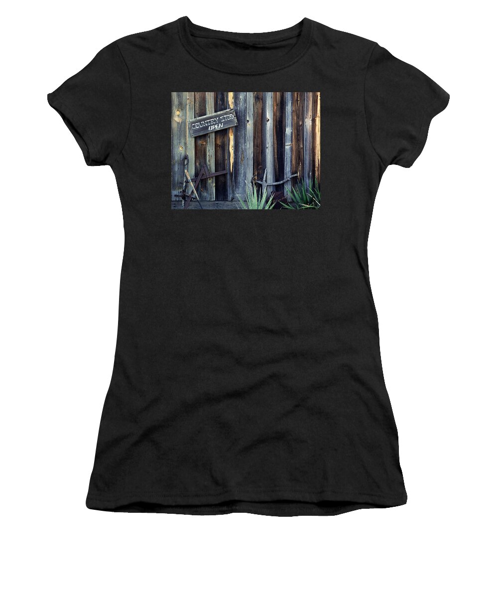 Southwest Women's T-Shirt featuring the photograph Old Sign2 by Kae Cheatham