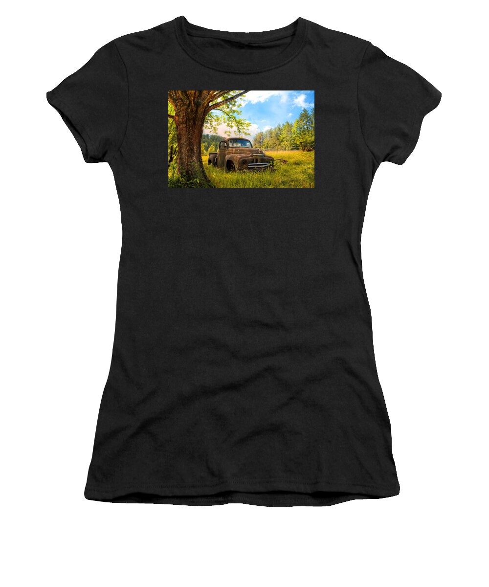 1950s Women's T-Shirt featuring the photograph Oldie Goldie by Debra and Dave Vanderlaan