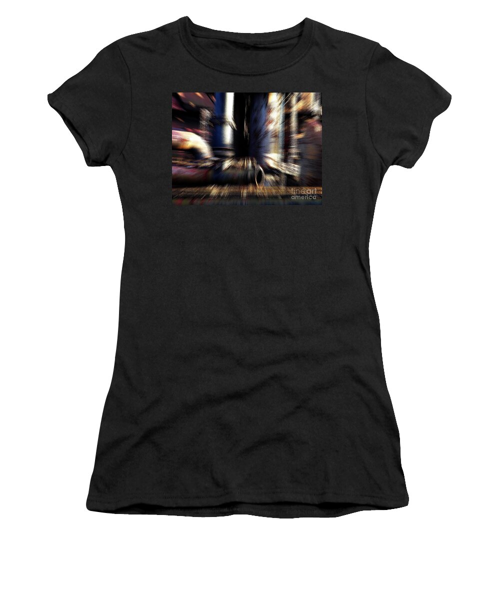Bethlehem Steel Women's T-Shirt featuring the photograph Once Upon a Time No. 1 by Jacqueline M Lewis