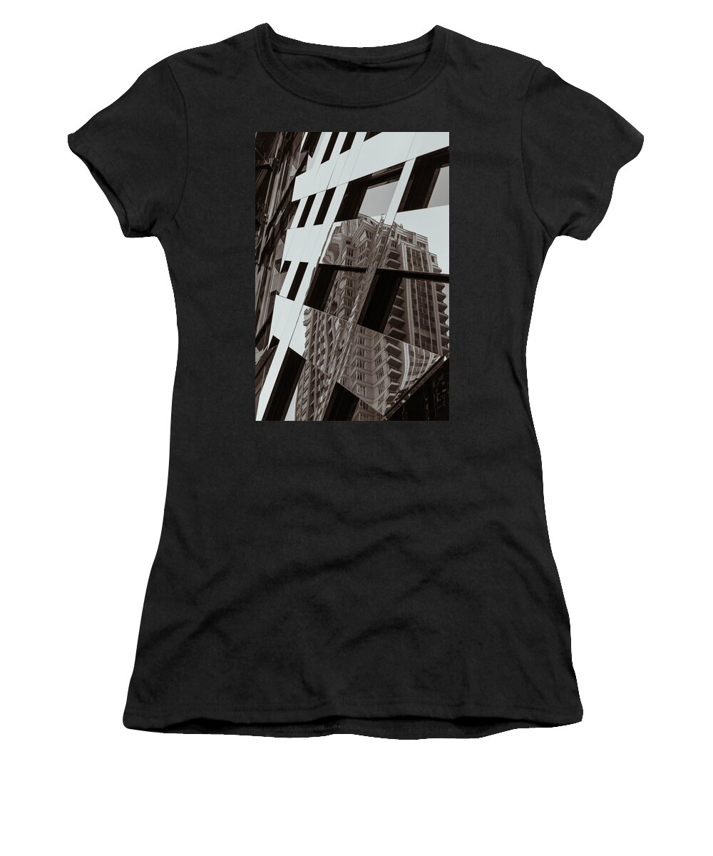 Chicago Women's T-Shirt featuring the photograph Order and Disorder by Alex Lapidus
