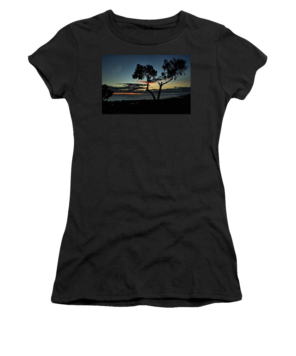 Ventura Women's T-Shirt featuring the photograph Pacific Evening by Michael Gordon