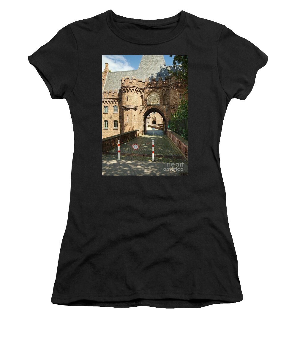 Europe Women's T-Shirt featuring the photograph Paffendorf Castle Germany 2 by Rudi Prott
