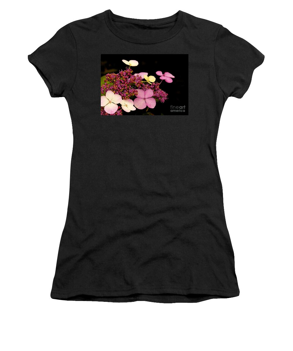 Flowers Women's T-Shirt featuring the photograph Pastels From Anna by Linda Shafer