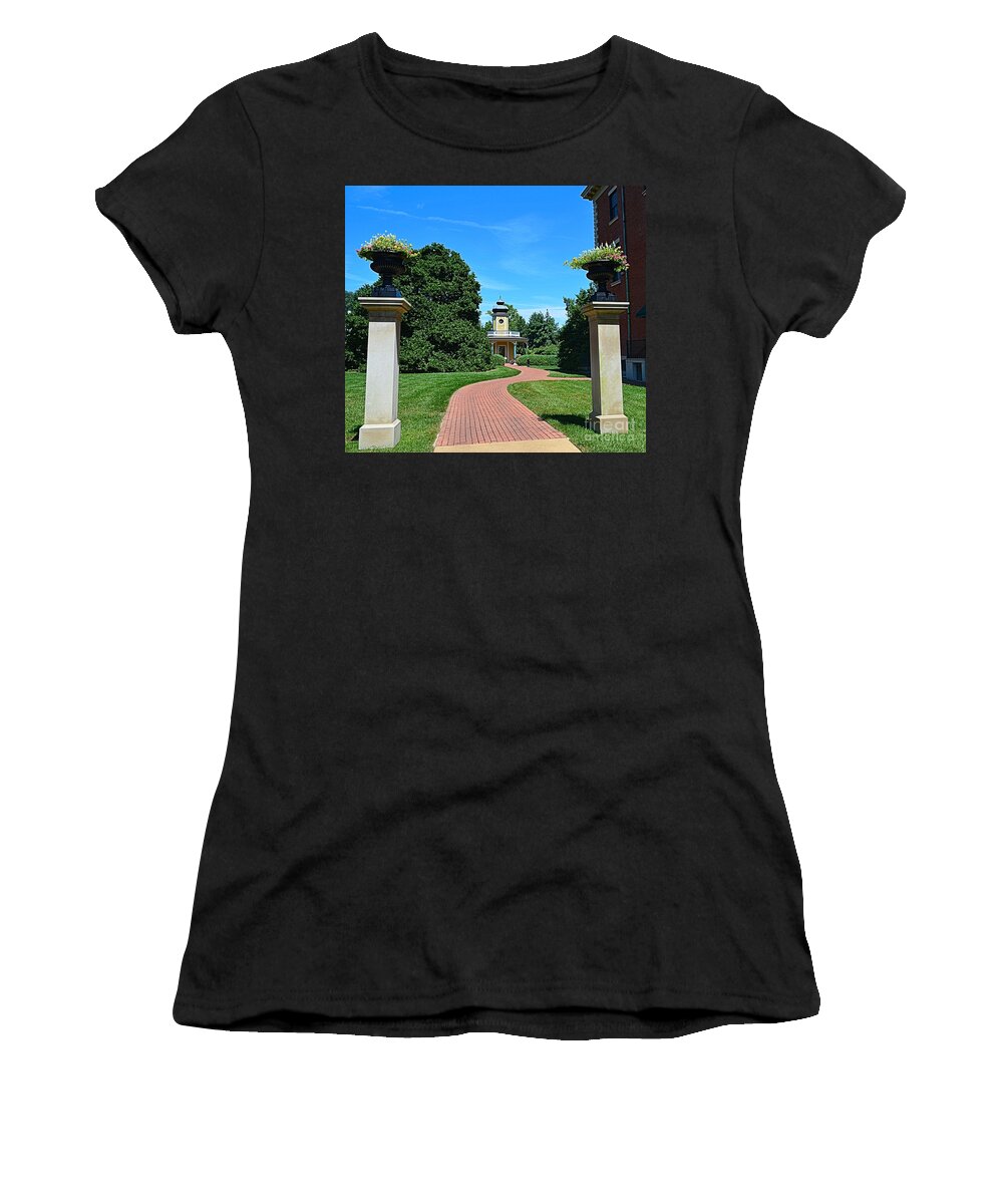 Missouri Women's T-Shirt featuring the photograph Pathway to the Observatory by Luther Fine Art