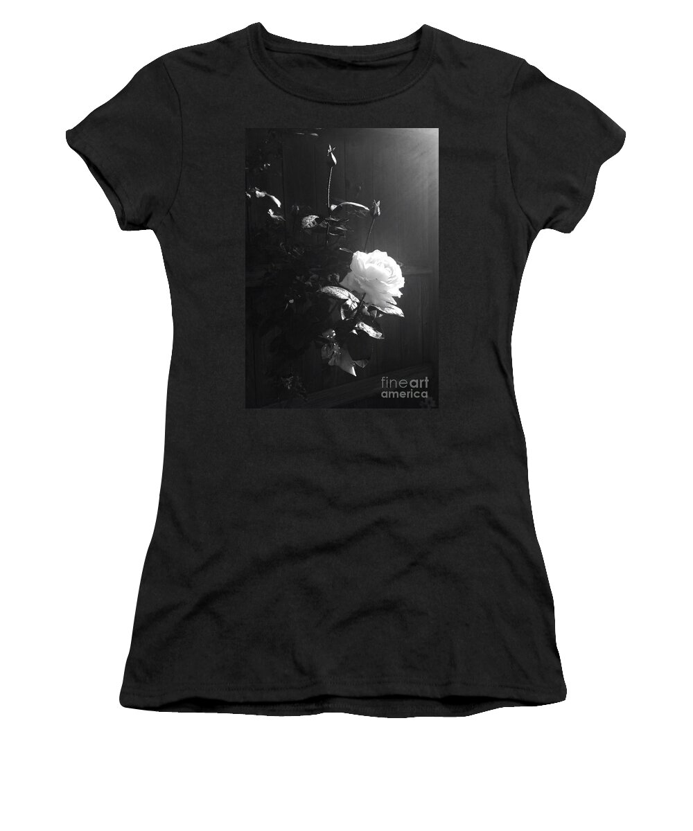 Rose Women's T-Shirt featuring the photograph Peace in the Morning by Vonda Lawson-Rosa