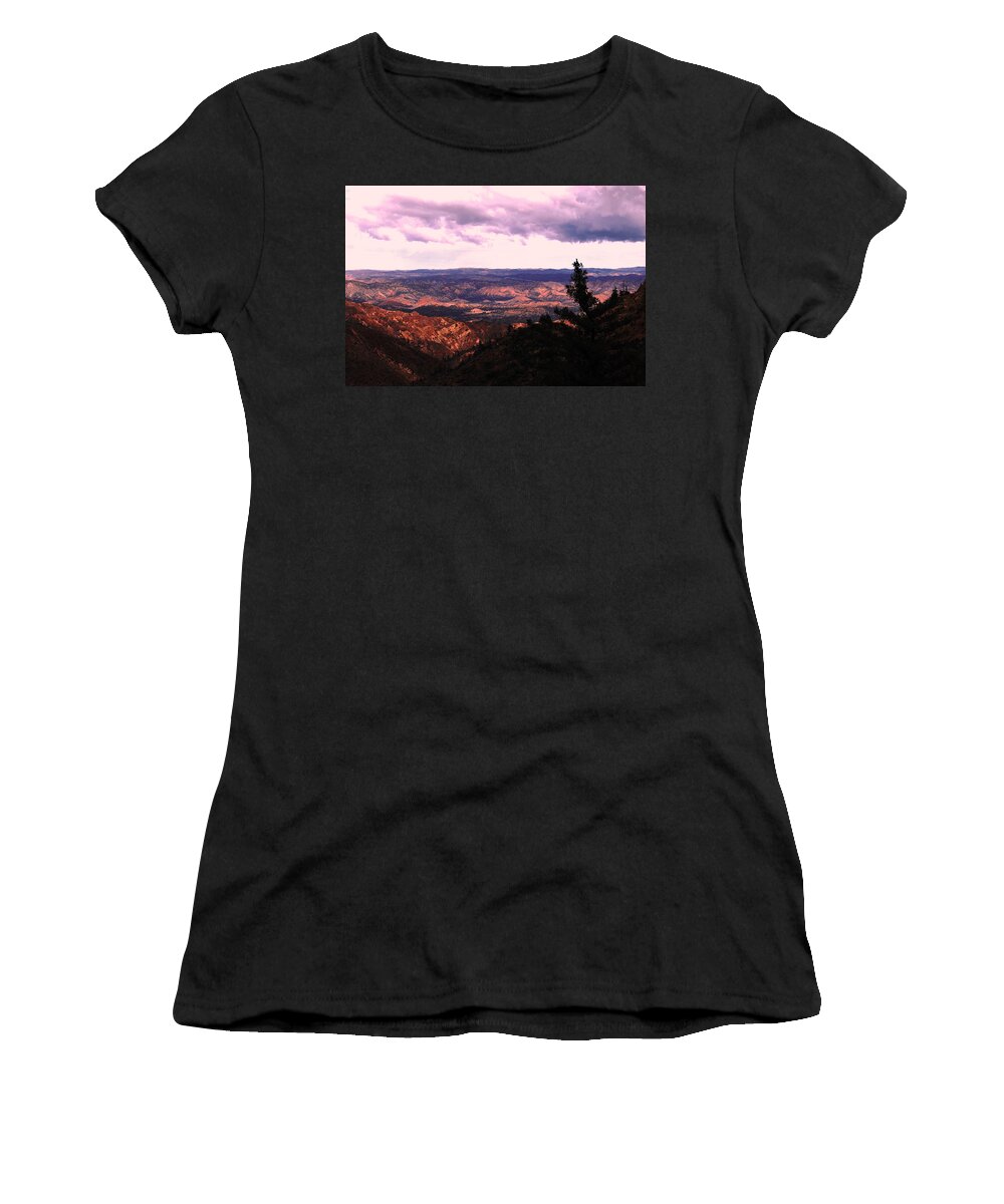 Landscape Women's T-Shirt featuring the photograph Peaceful Valley by Matt Quest