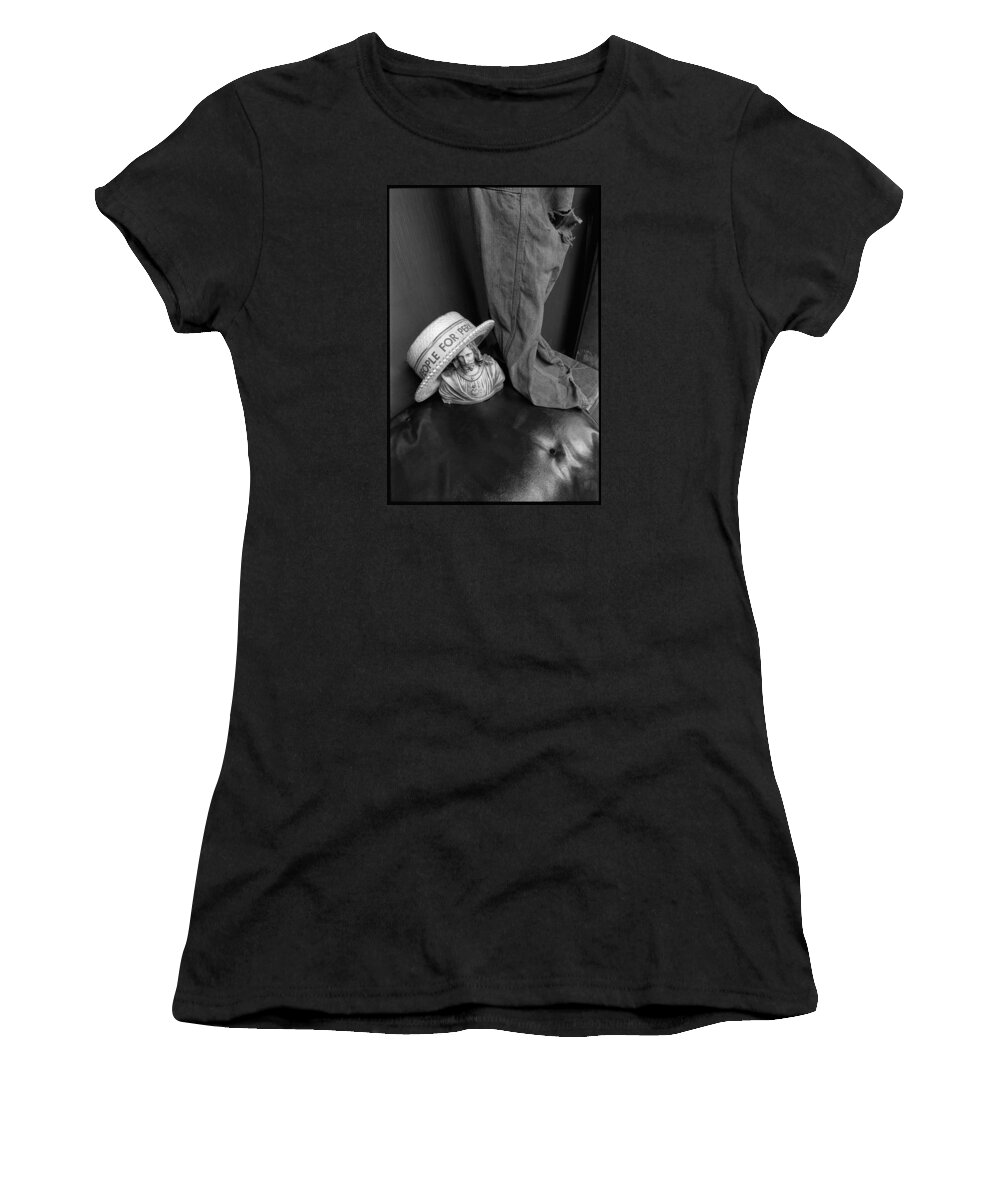 Cleveland Ohio History Women's T-Shirt featuring the photograph People for Perk by Dolores Kaufman