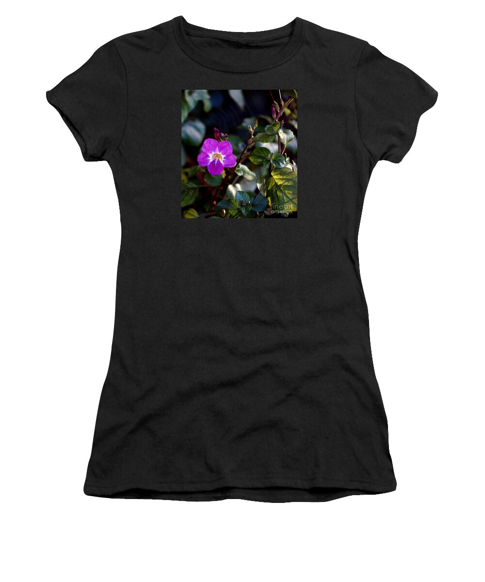 Flower Photography Women's T-Shirt featuring the photograph Petite Fleur by Patricia Griffin Brett