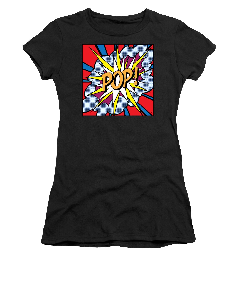Digital Women's T-Shirt featuring the painting POP Art by Gary Grayson