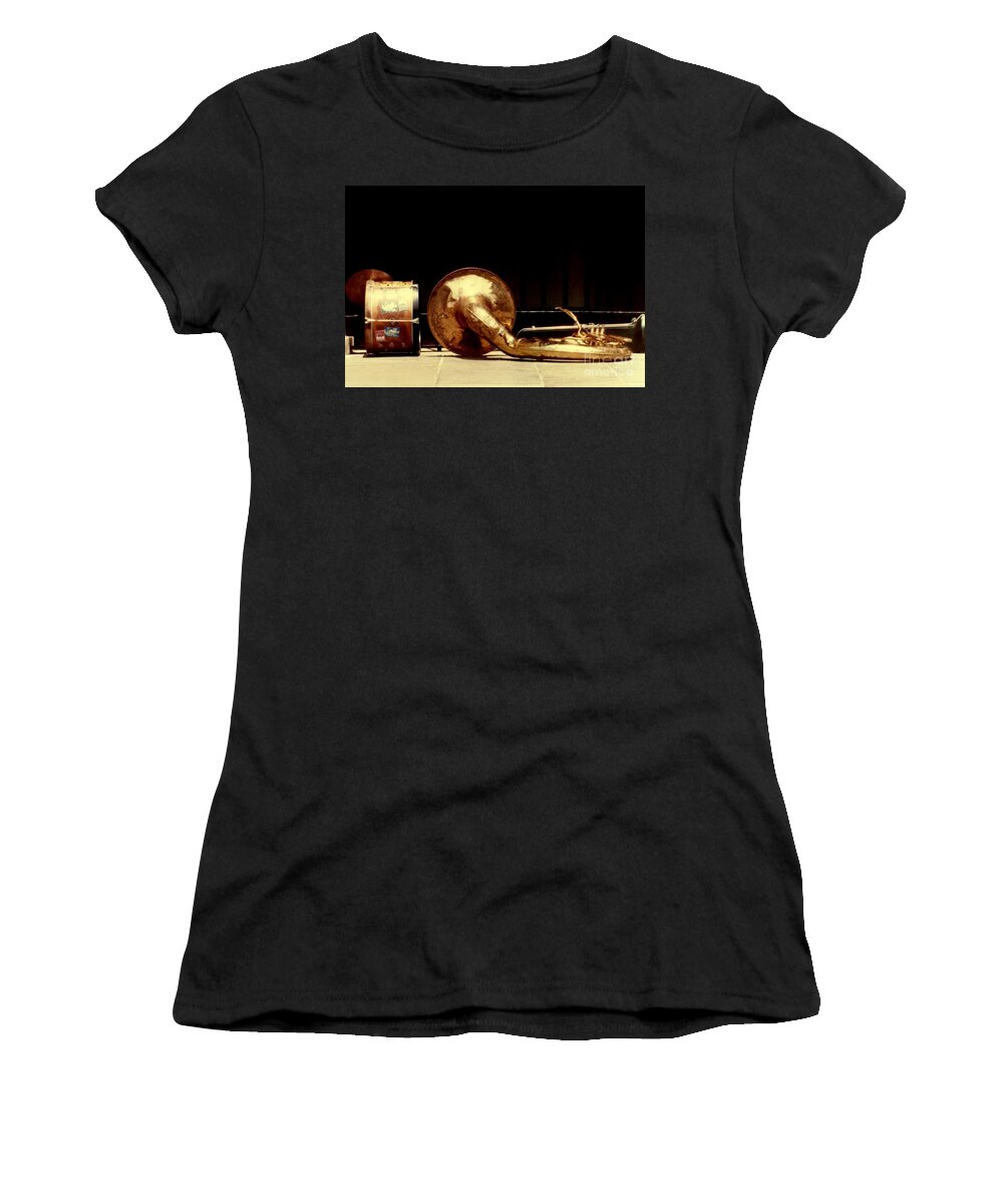 New Orleans Women's T-Shirt featuring the photograph Prelude To New Orleans Jazz by Michael Hoard