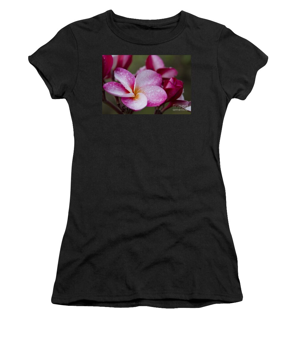 Aloha Women's T-Shirt featuring the photograph Pua Melia Floral Celebration by Sharon Mau