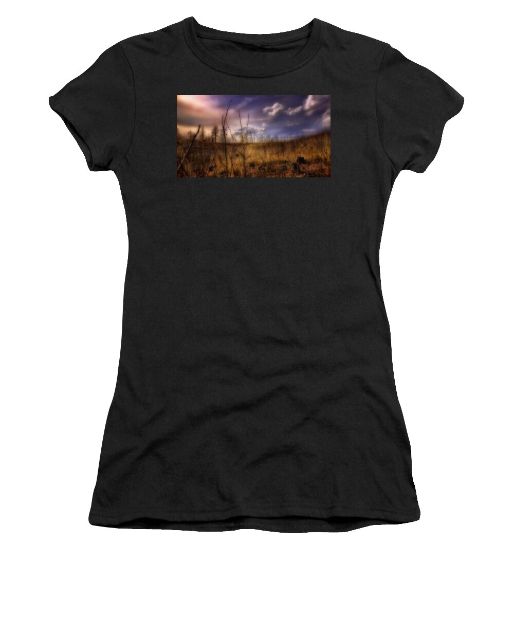 Destruction Women's T-Shirt featuring the photograph Recovery by Ellen Heaverlo