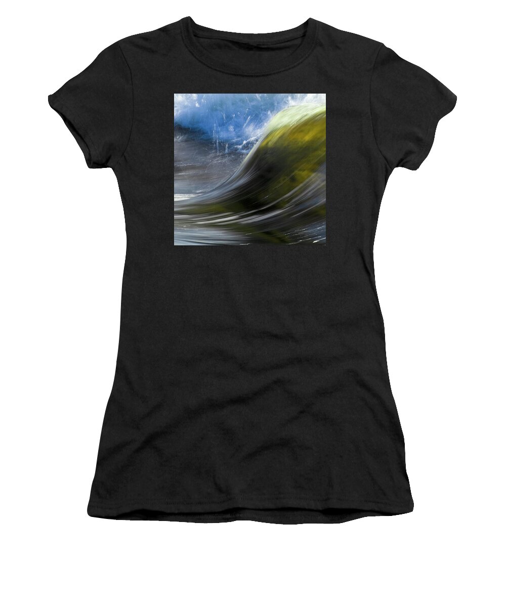 Heiko Women's T-Shirt featuring the photograph River Wave by Heiko Koehrer-Wagner