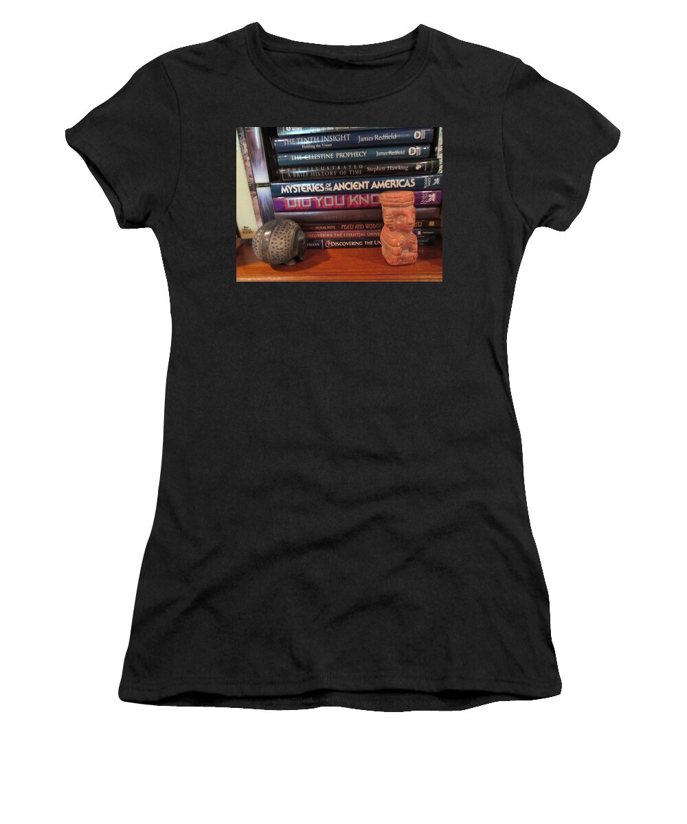 Print Women's T-Shirt featuring the photograph Searching For Enlightenment A by Ashley Goforth
