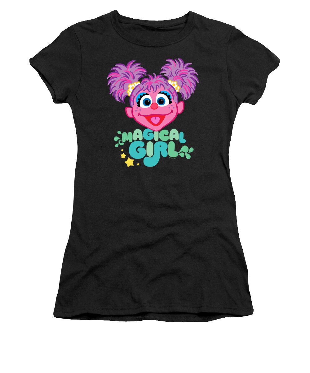  Women's T-Shirt featuring the digital art Sesame Street - Scribble Head by Brand A