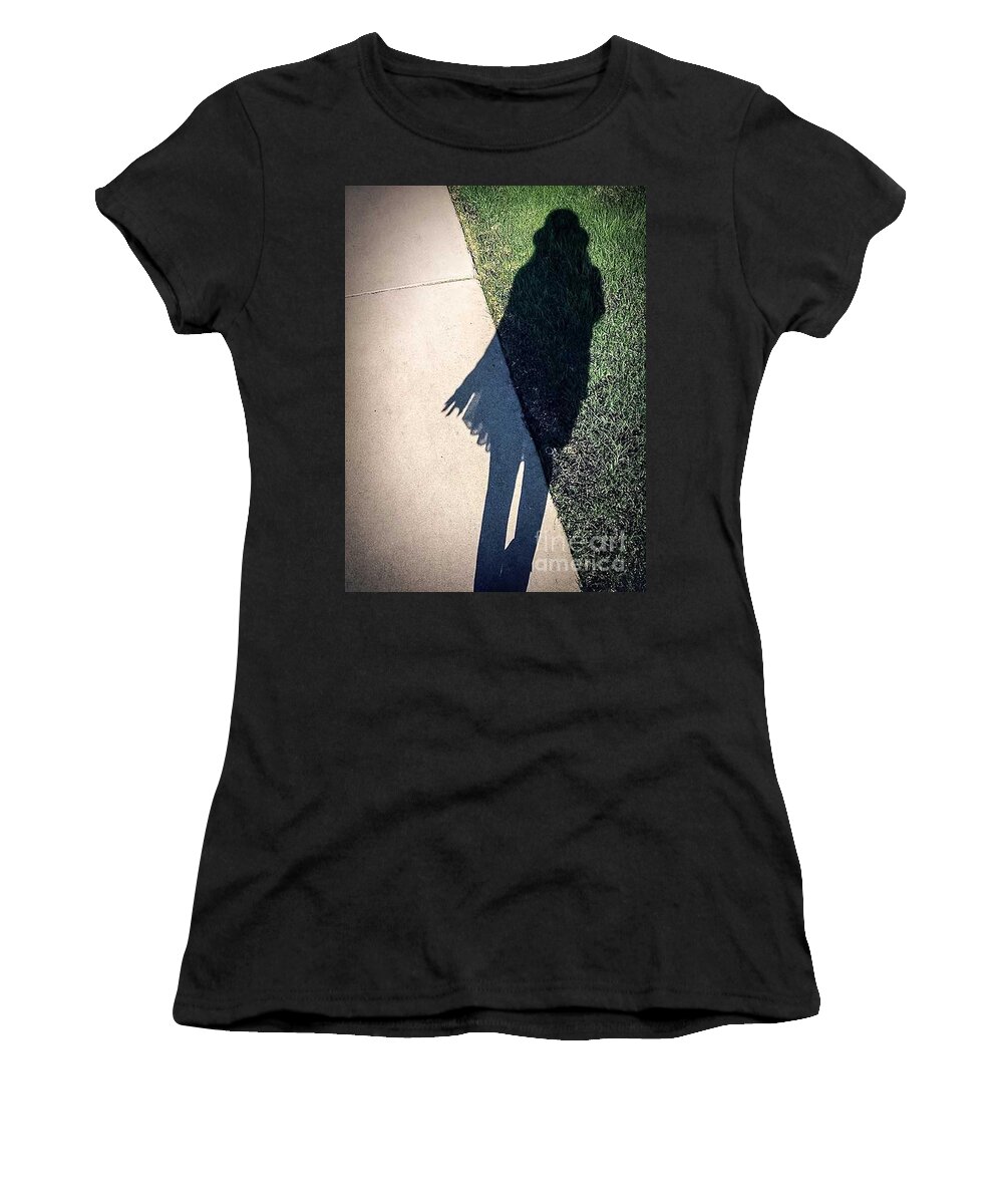 Urban Women's T-Shirt featuring the photograph Shadow of Life No.21 by Fei A