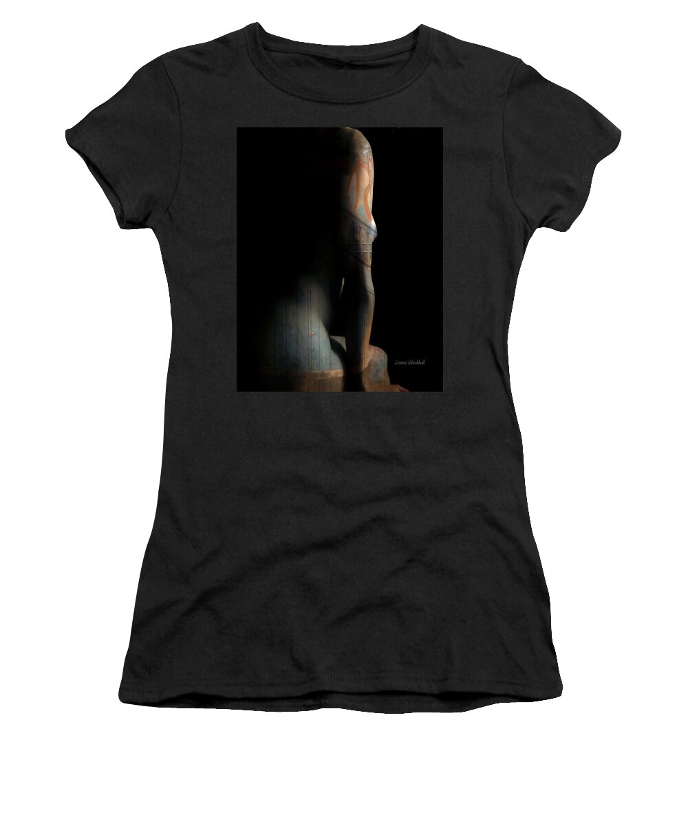 Woman Women's T-Shirt featuring the photograph Sitting Pretty by Donna Blackhall
