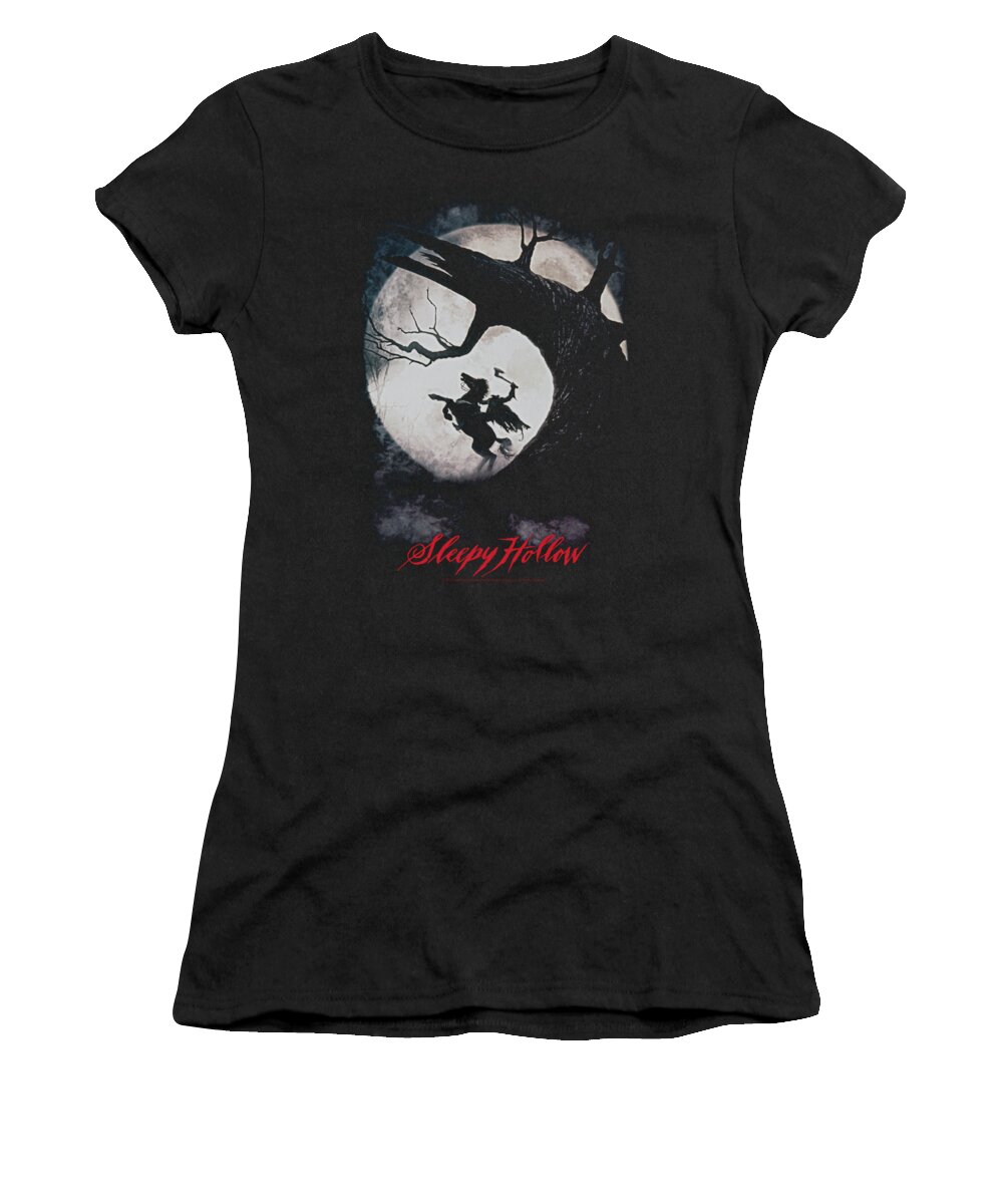 Sleepy Hollow Women's T-Shirt featuring the digital art Sleepy Hollow - Poster by Brand A