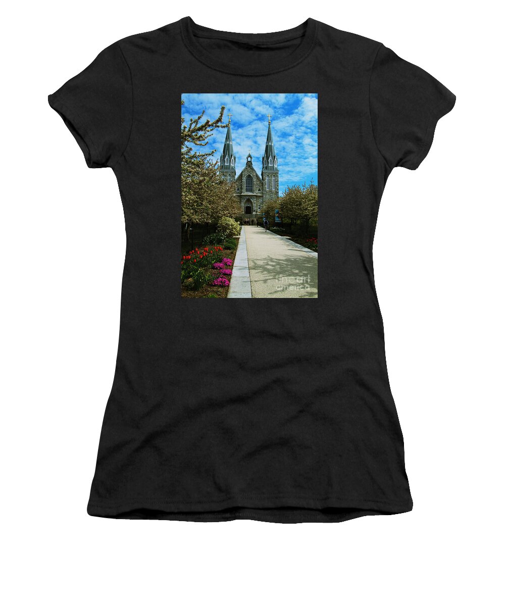 Villanova College Women's T-Shirt featuring the photograph St Thomas of Villanova by William Norton