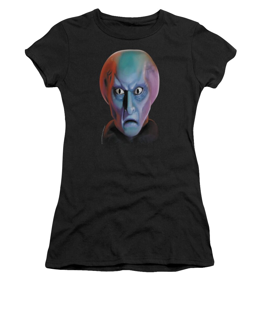 Star Trek Women's T-Shirt featuring the digital art Star Trek - Balok Head by Brand A