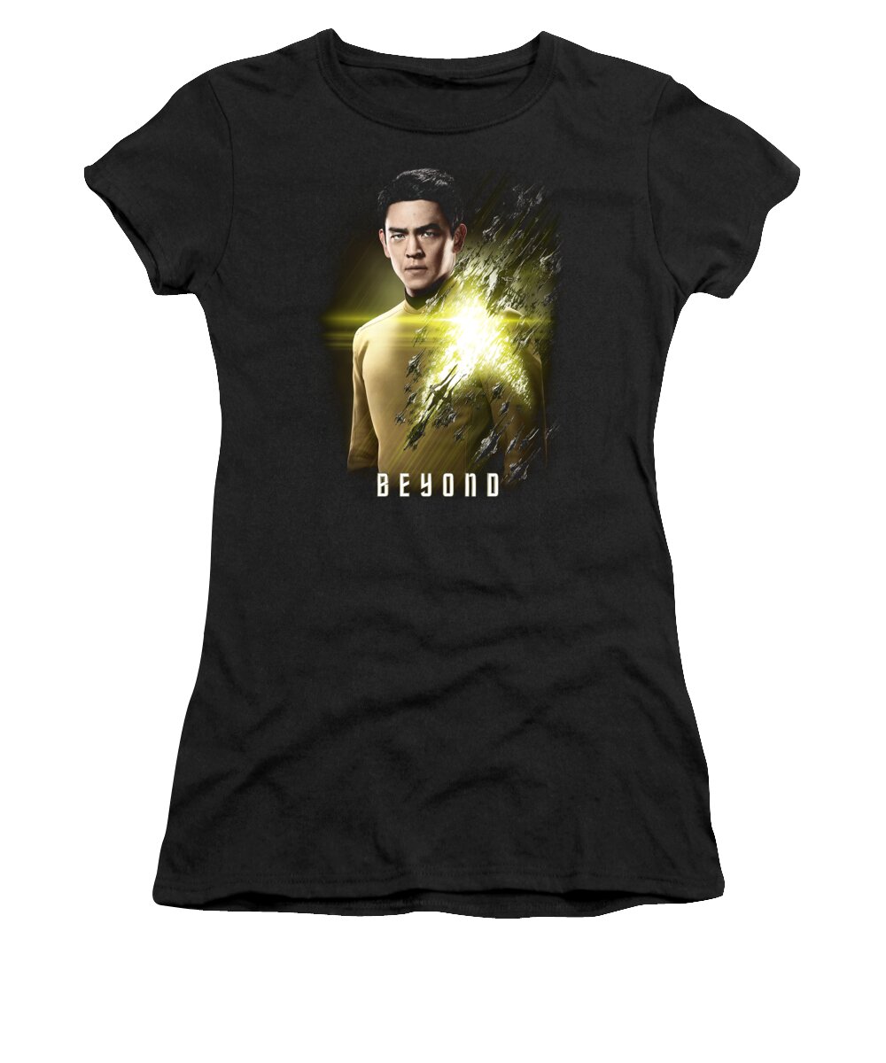  Women's T-Shirt featuring the digital art Star Trek Beyond - Sulu Poster by Brand A
