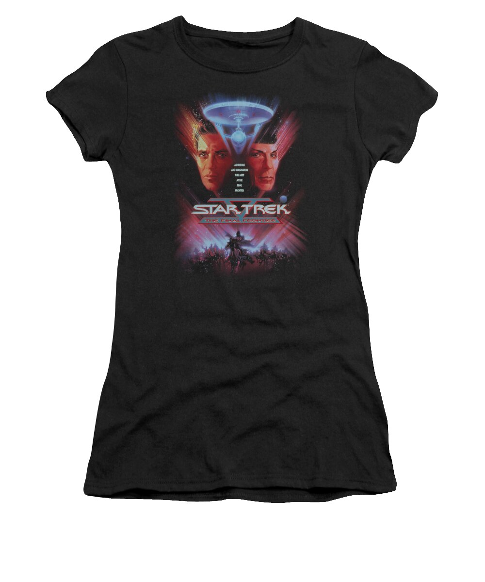 Star Trek Women's T-Shirt featuring the digital art Star Trek - The Final Frontier(movie) by Brand A
