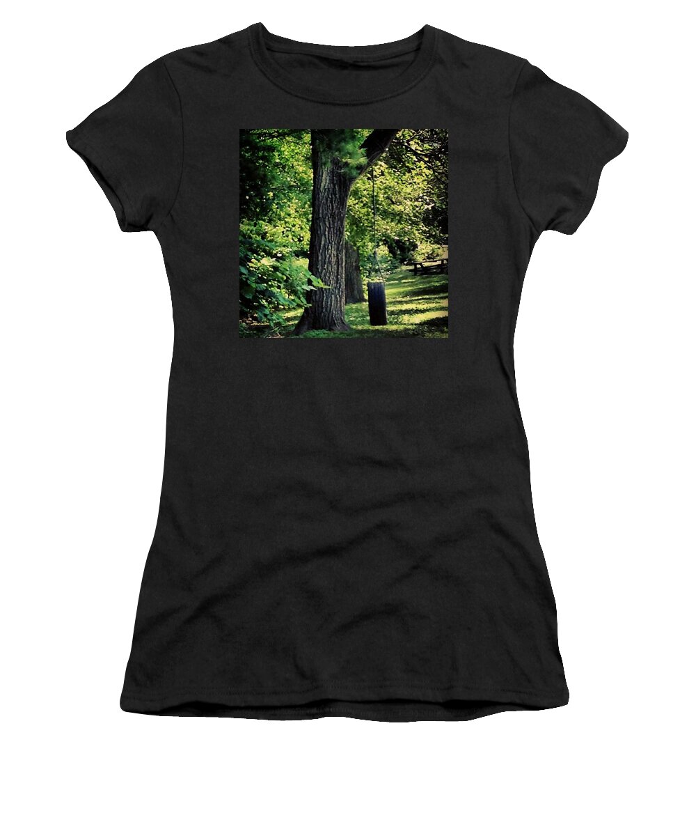 Frankjcasella Women's T-Shirt featuring the photograph Still There .... by Frank J Casella