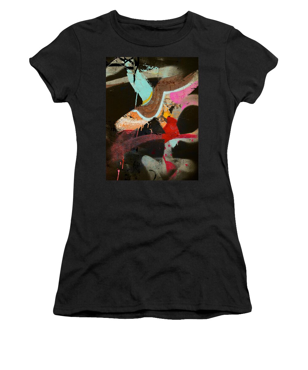Abstract Art Women's T-Shirt featuring the photograph Stroke Of Dawn by J C