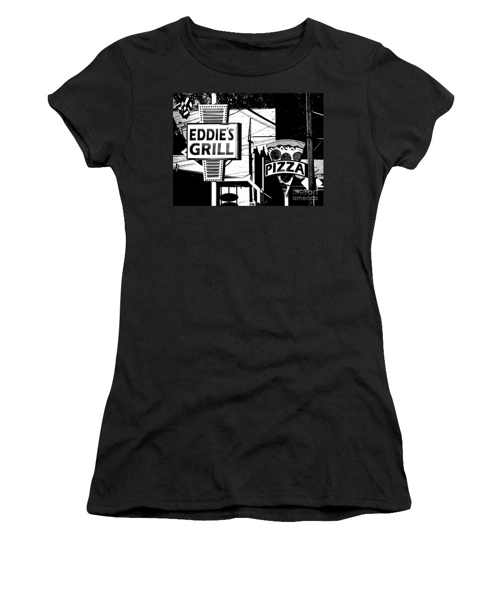 Eddie's Grill Women's T-Shirt featuring the photograph Summer Food 2 by Michael Krek