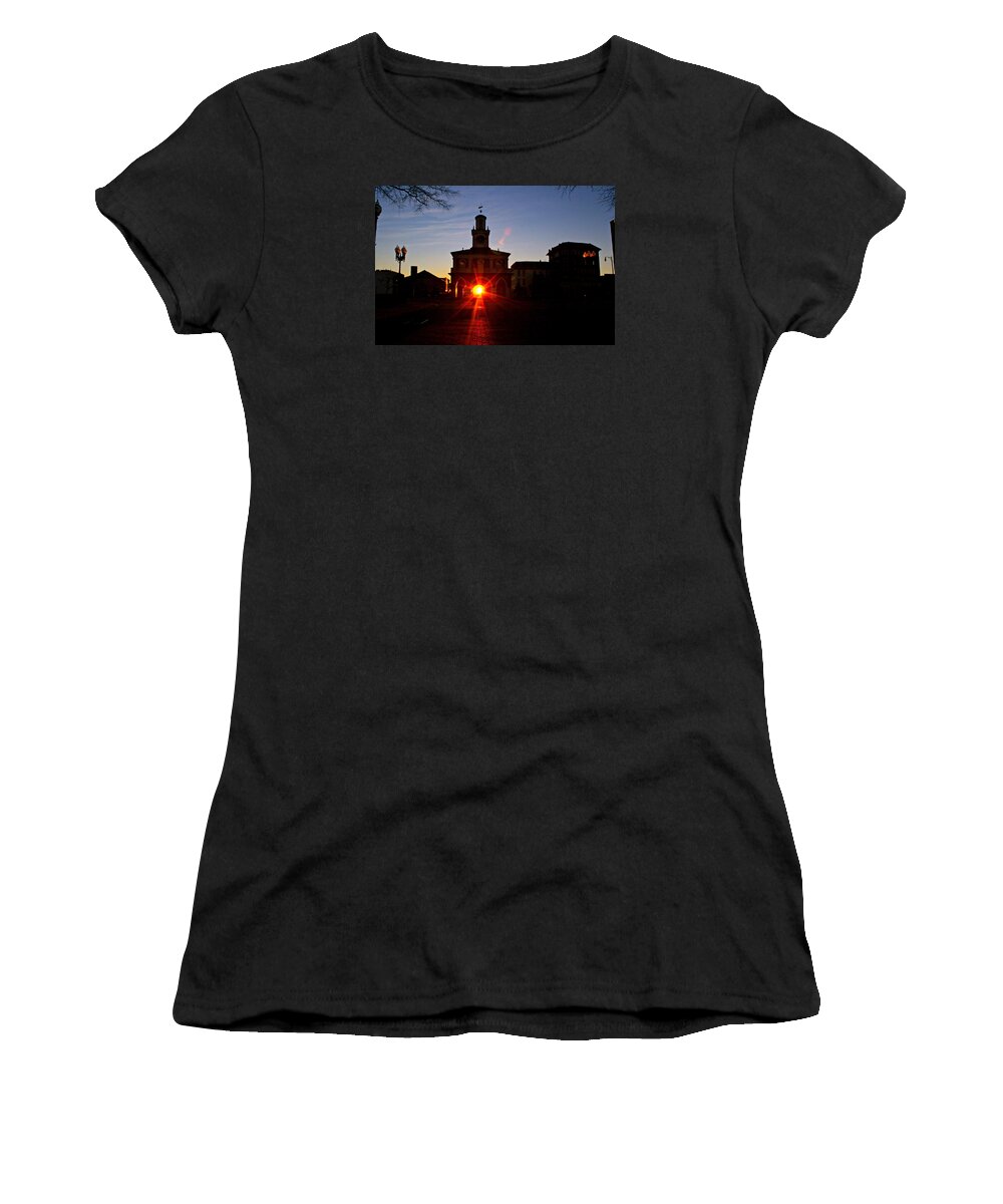 Sunrise Women's T-Shirt featuring the photograph Historic 2 by Albert Fadel