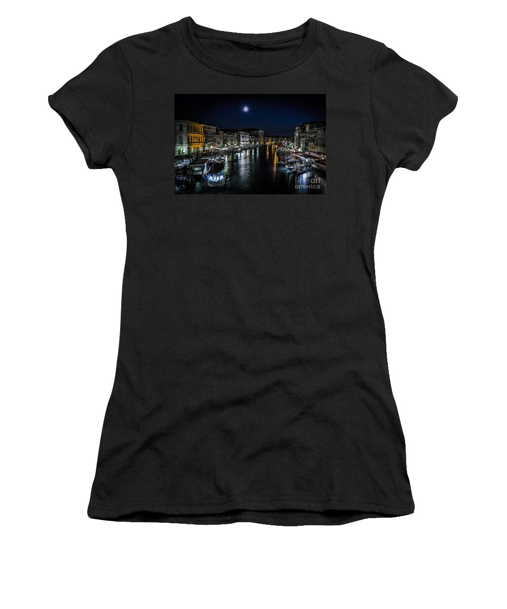 Italy Women's T-Shirt featuring the photograph Surreal Venice by Paul Woodford