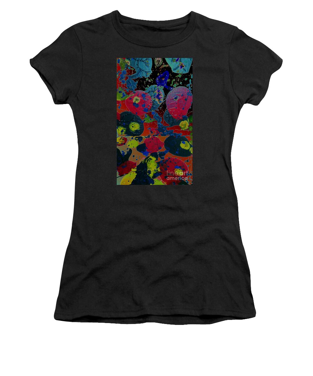 Tangent Women's T-Shirt featuring the painting Tangent by Jacqueline McReynolds