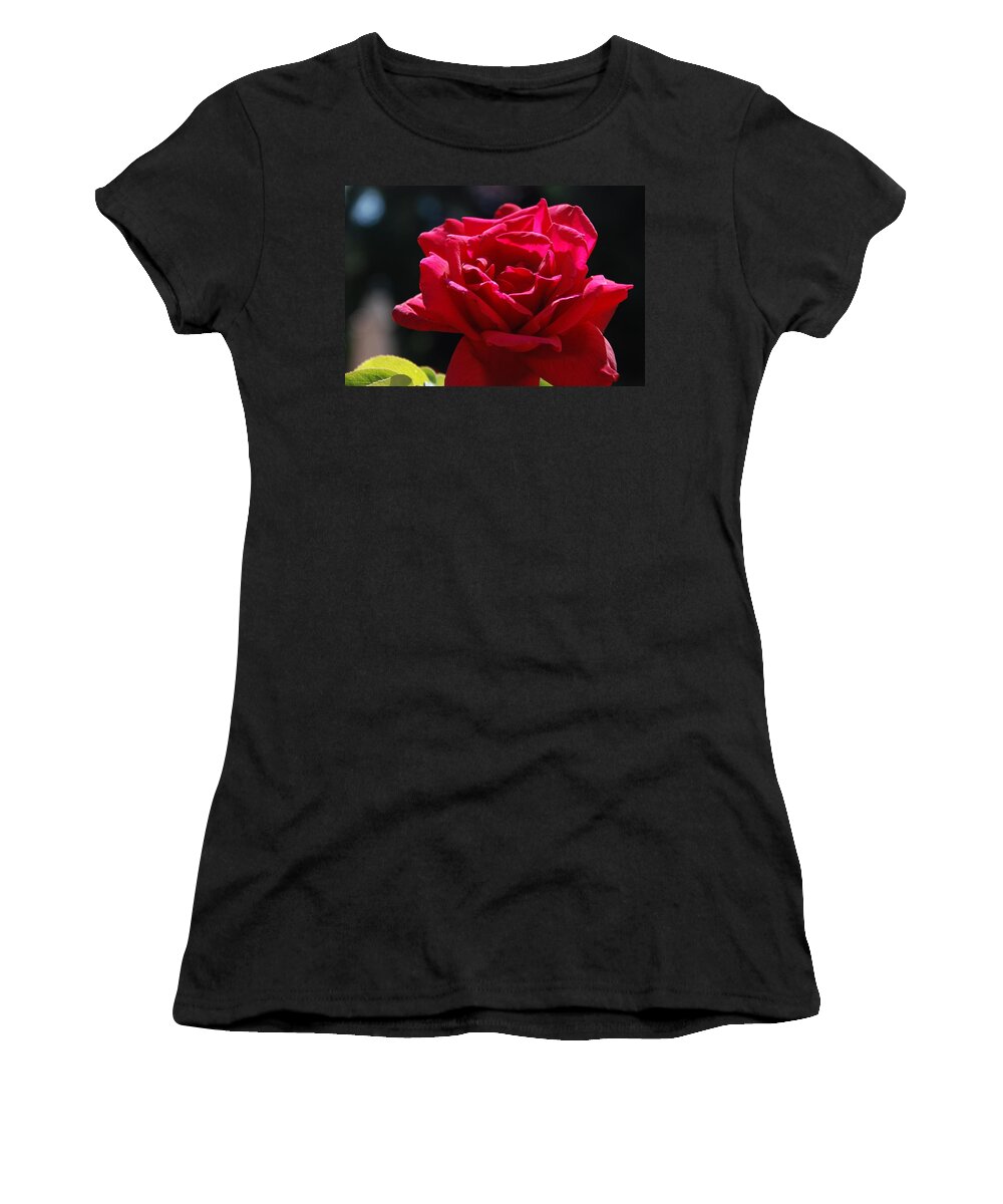 Rose Women's T-Shirt featuring the photograph That Which We Call A Rose by Eric Tressler