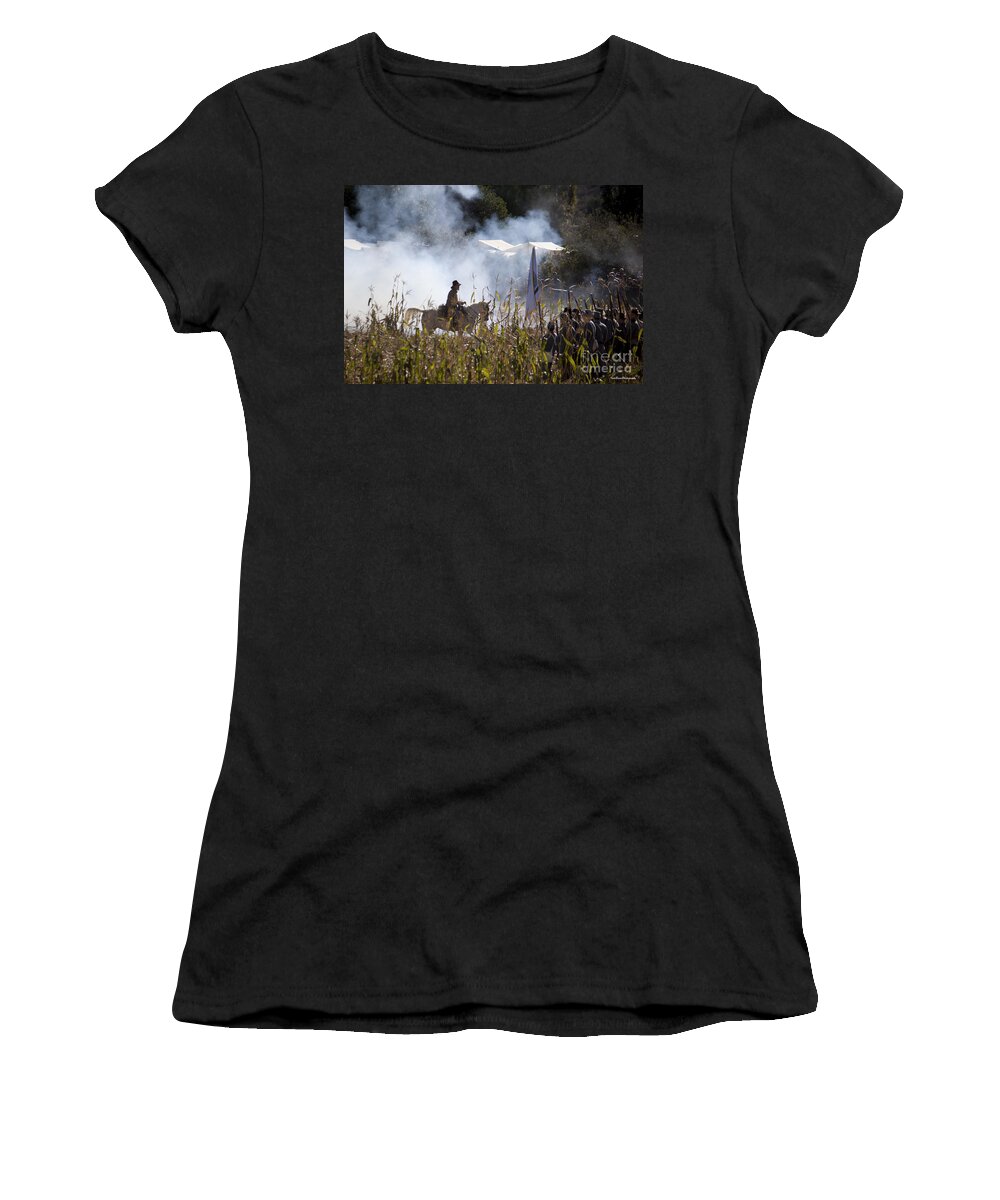 Battle Women's T-Shirt featuring the photograph The Battle Scene by Ivete Basso Photography