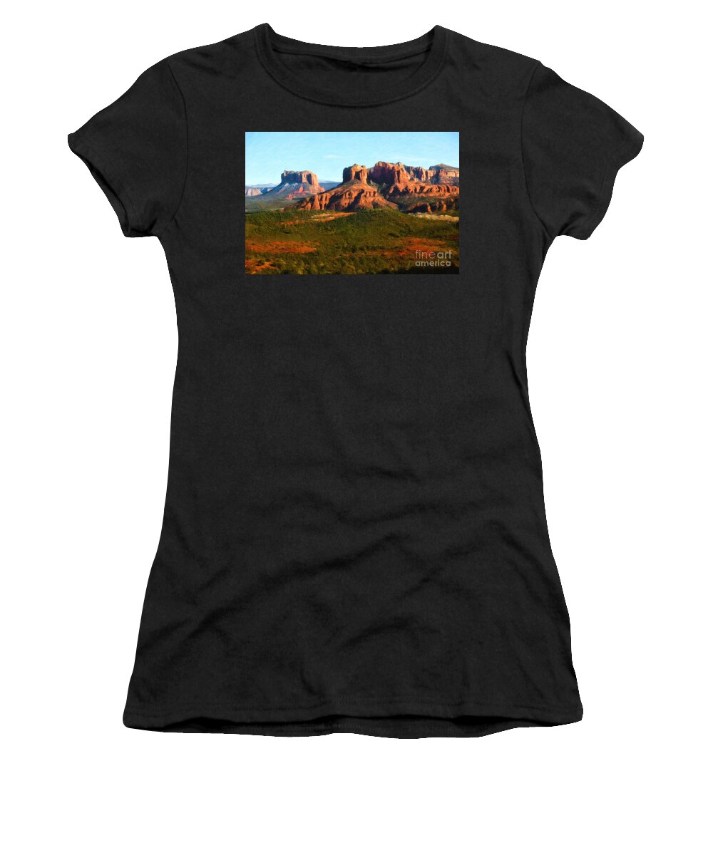 Jon Burch Women's T-Shirt featuring the photograph The Cathedral Complex by Jon Burch Photography