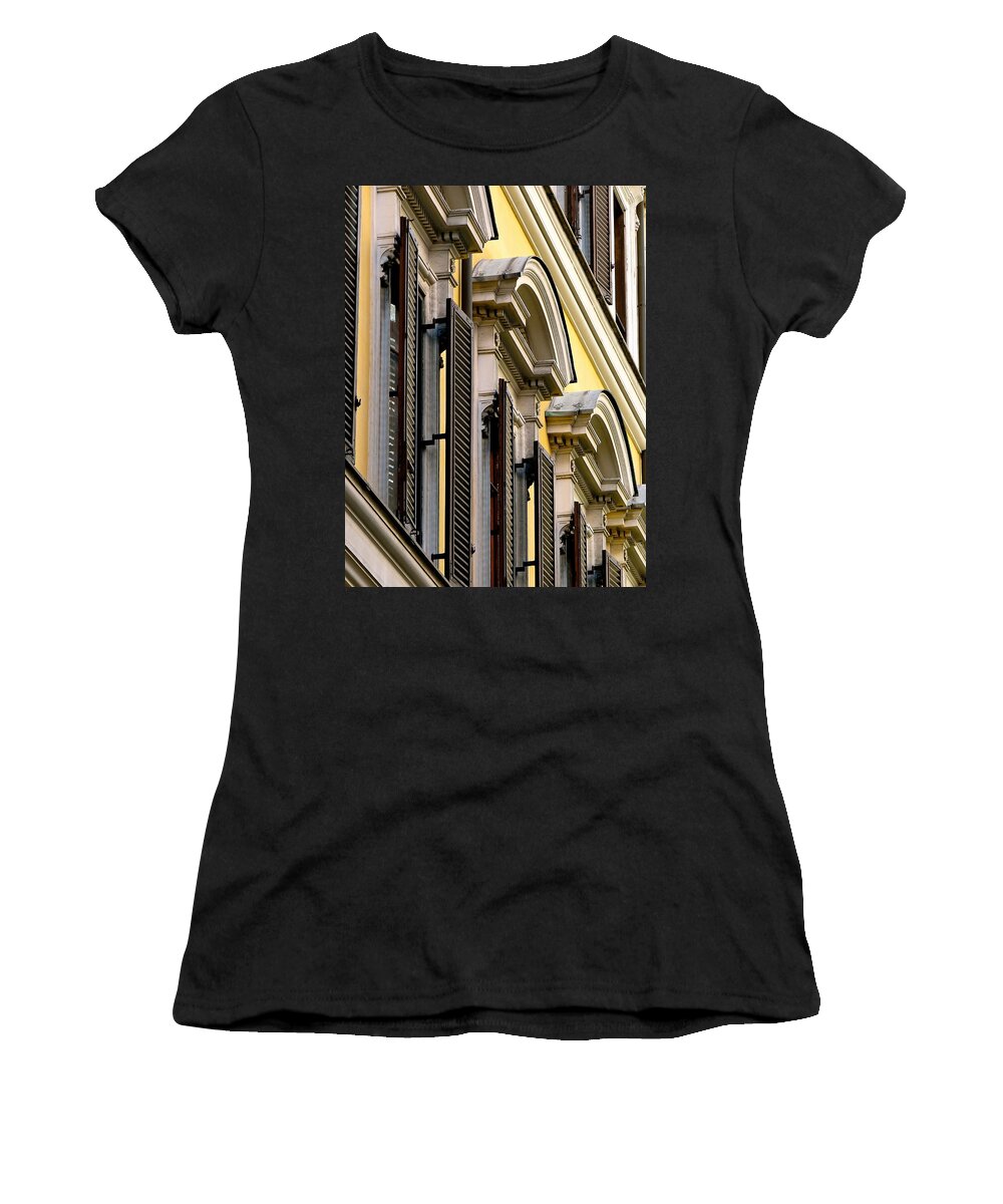 Rome Women's T-Shirt featuring the photograph The Face Of Rome by Ira Shander
