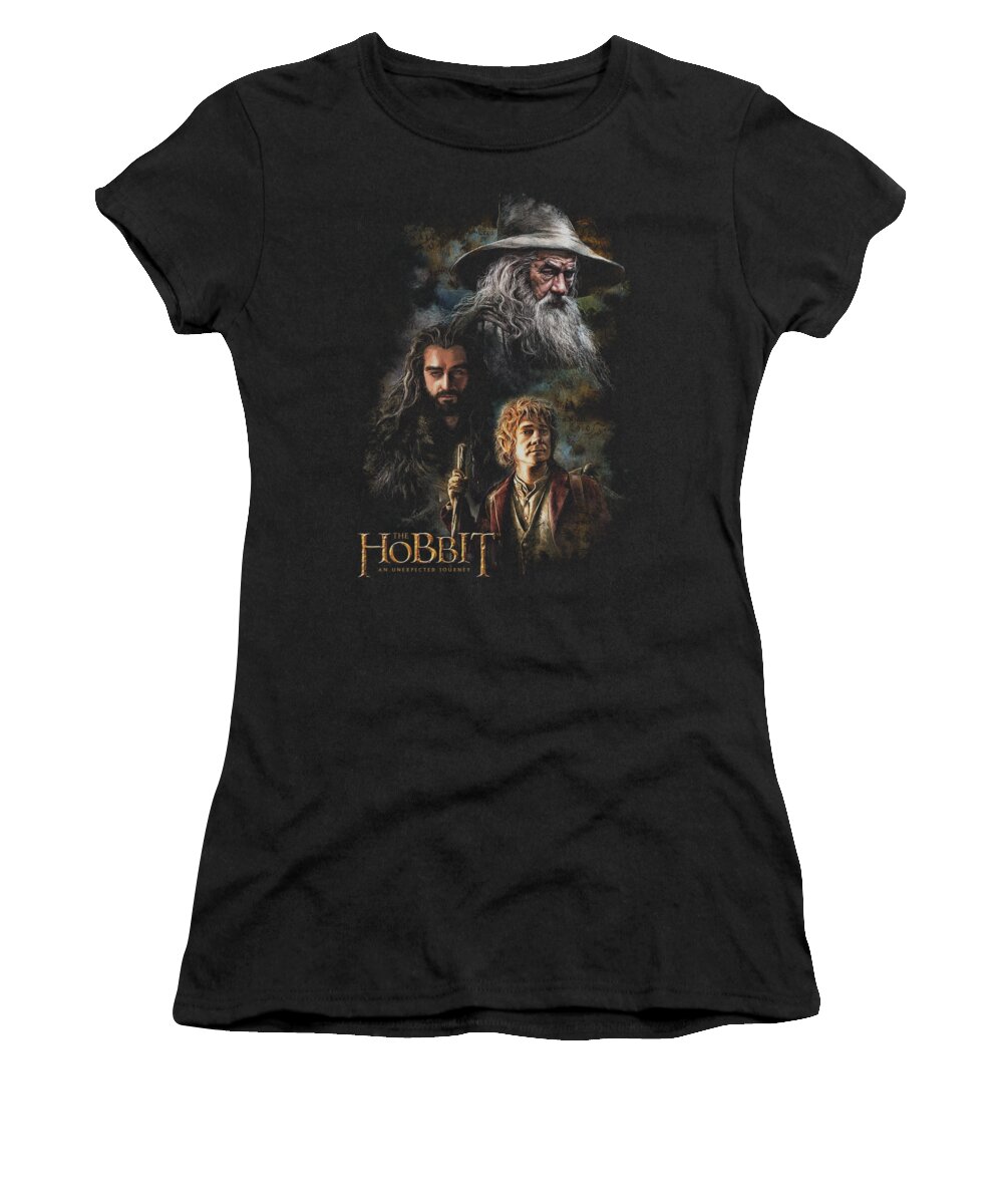 The Hobbit Women's T-Shirt featuring the digital art The Hobbit - Painting by Brand A