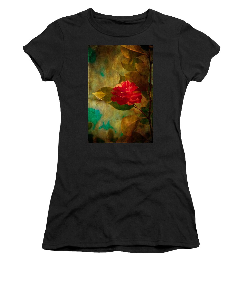 Loriental Women's T-Shirt featuring the photograph The Lady of the Camellias by Loriental Photography