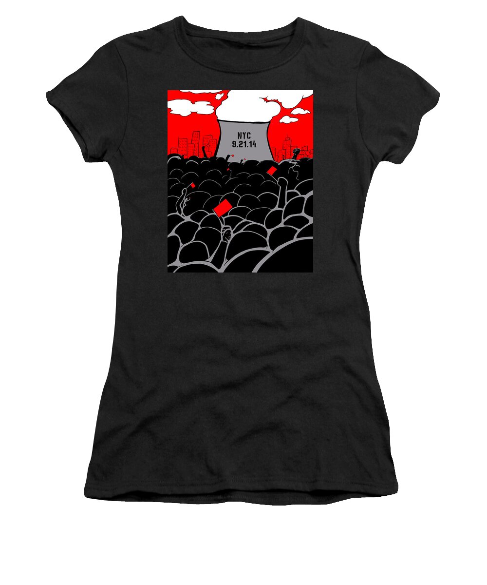 March Women's T-Shirt featuring the digital art The March by Craig Tilley