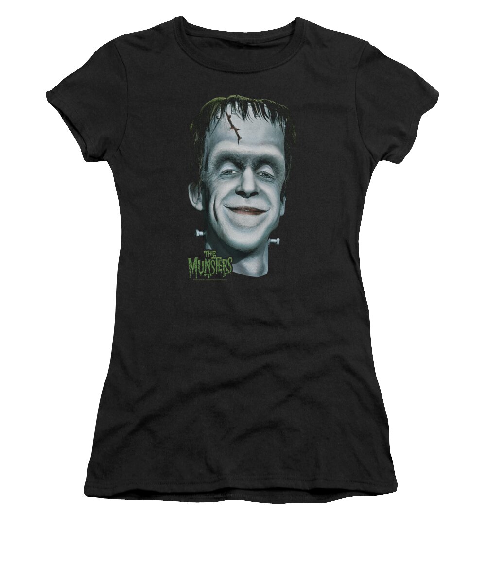 The Munsters Women's T-Shirt featuring the digital art The Munsters - Herman's Head by Brand A