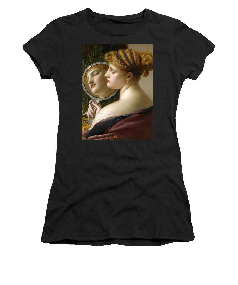 Frederick Sandys Women's T-Shirt featuring the painting The Pearl by Frederick Sandys