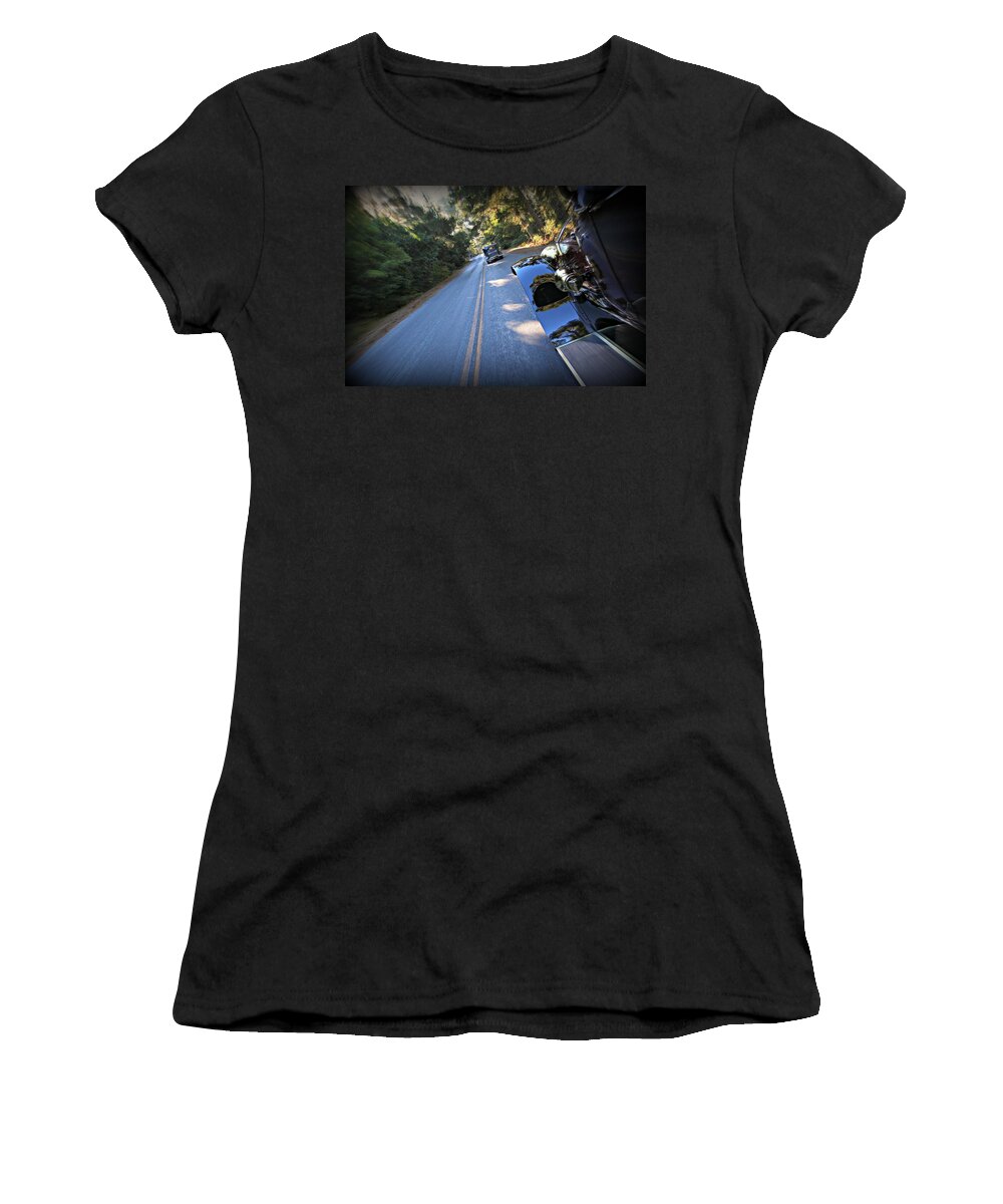 Classic Car Women's T-Shirt featuring the photograph The Roaring Simplex by Steve Natale