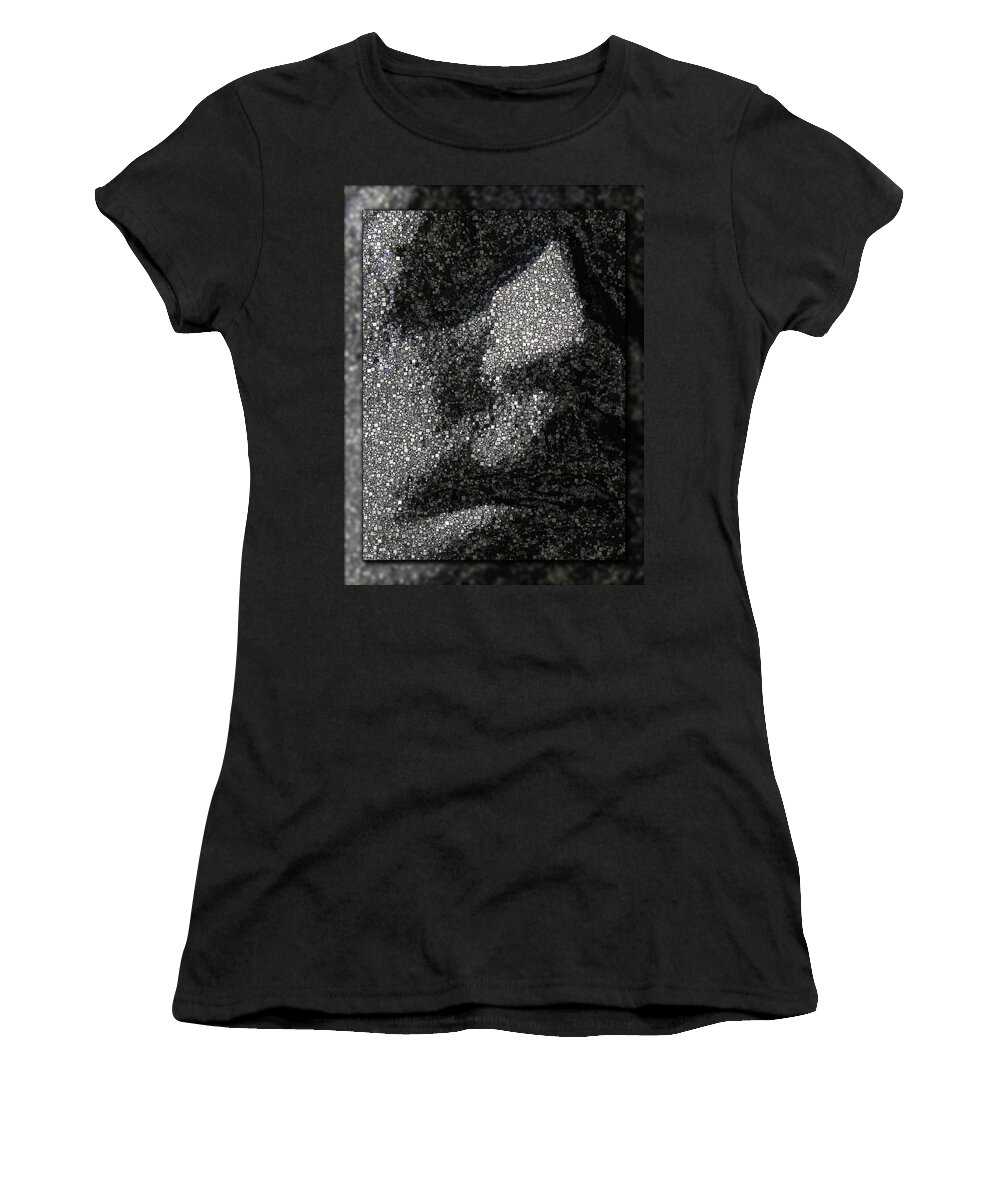 Abstract Women's T-Shirt featuring the digital art The Sentinel 1 by Tim Allen