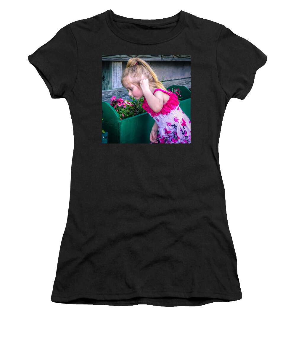 Adorable Women's T-Shirt featuring the photograph The Sweat Aroma by Rob Sellers